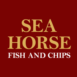 Sea Horse Fish & Chips logo.